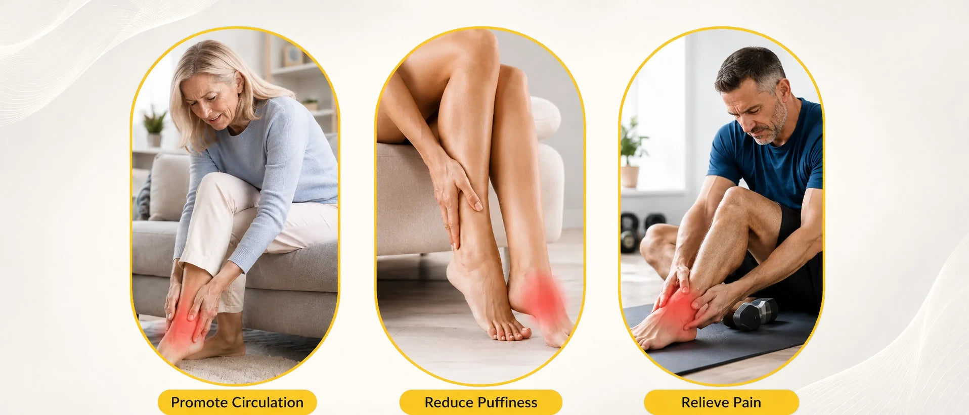 Soothekin warm care foot massager benefits — horizontal banner